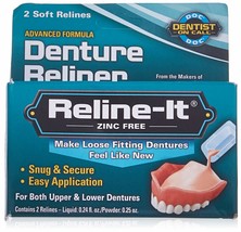 D.O.C. Reline-It Advanced Denture Reliner Kit - £19.97 GBP
