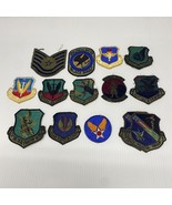 Vintage USAF Military Patches Lot Of 13 SAC strategic Air Command Tactic... - £15.19 GBP