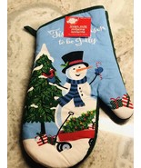 Ship N 24 Hours. New-Christmas Oven Mitt: 7” X  13”. - $277.80 MXN