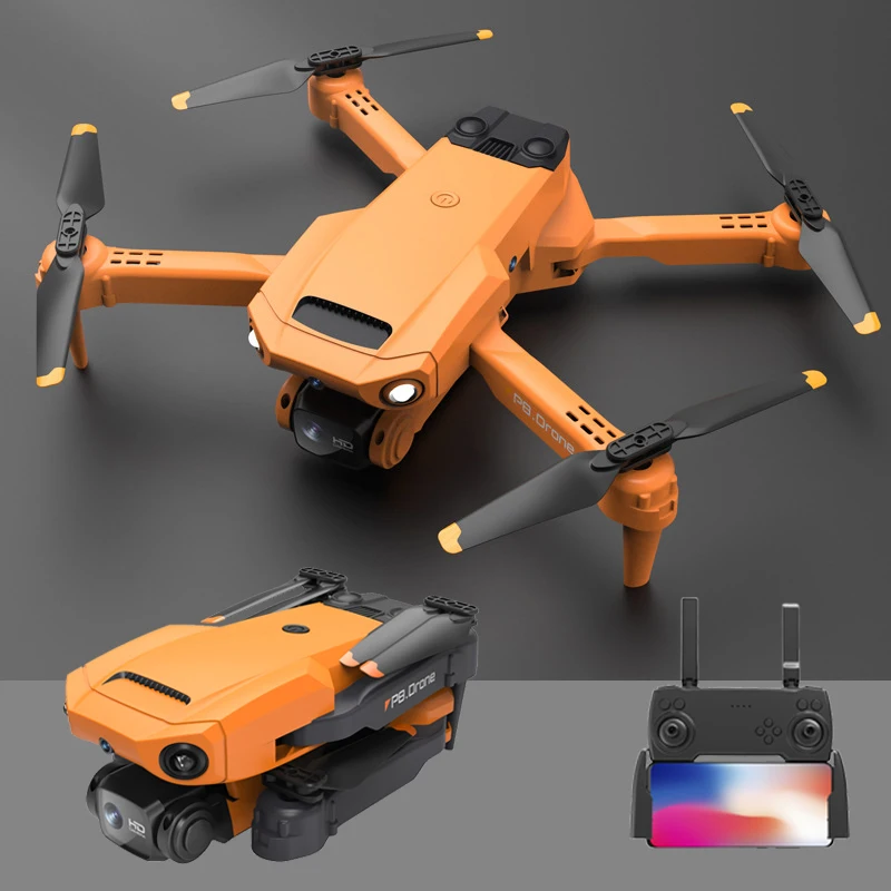Drone Four-way Obstacle avoidance Folding Dual-lens 360° 4K HD aeri - £13.84 GBP+
