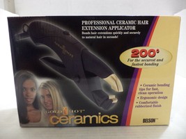 GOLD N HOT Professional Ceramic Hair Extension Applicator (Model: GH2160) - $326.70 MXN