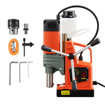 VEVOR Magnetic Drill Press, 1400 W, 2&quot; Boring Diameter, 2810 lbf Mag Dri... - $158.99
