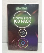 New Sealed! 8&quot; Glow Sticks - 100 Pack - Glow Mind - Non Toxic - $19.99