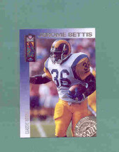 1994 Classic NFL Experence Jerome Bettis Insert - £3.15 GBP