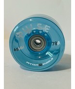 Pulse Atom Wheel Outdoor Roller Skate Skating Blue 65mm 78A longboard bo... - £18.90 GBP