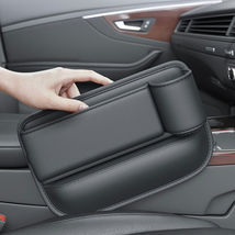 Car Accessories Seat Gap Filler Storage Box Phone Holder Organizer Right Side - £21.24 GBP