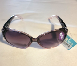 Piranha Womens Fashion Sunglasses Bling Style # 62123 Purple Clear Design - £6.61 GBP