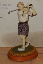 1998 Country Club Collectibles Woman Golfer Statue - $24.04