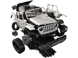 Skill 1 Model Kit Jeep Gladiator JT Overland Silver Snap Together Model Airfix Q - £30.70 GBP