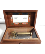 Reuge Sainte Croix Vintage Swiss 2/50 Music Box 2 Song Lara&#39;s Theme Edel... - $305.61 CAD