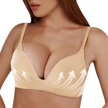 3 pieces Seamless Sexy Bra Woman Bra Underwear style 2 beige 70A - £6.28 GBP