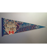 Toronto Blue Jays Pennant (VTG) - Cartoon Graphic 1992 World Series Cham... - $1,364.82 MXN