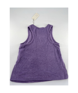 A New Day Women&#39;s Terry Slit Side Tank Top Purple Shirt Summer Stretchy ... - €6,63 EUR