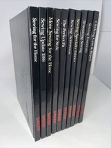 Vtg Lot of 10 Singer Sewing Reference Library Books Late 1980’s 1990s Techniques - £25.08 GBP