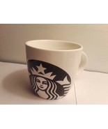 Starbucks Black/White Mermaid Ceramic Coffee Mug/Cup, 14 oz, New - $8.54