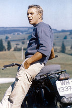 Steve McQueen as Hilts withTriumph bike The Great Escape 18x24 Poster - $23.99