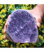 Amethyst Geode Cathedral Crystal Cluster - 4.4X4.6X3.5 Inch(2.44Lb) - $4,520.55 MXN
