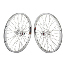 Wheel Master 20in Alloy Sun Rhyno Lite SET B/O 3/8x100-110mm Rim Brake Silver - $322.99