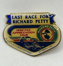 Richard Petty Last Race North Wilkesboro Speedway NASCAR Pontiac STP Lapel Pin - £15.64 GBP