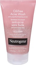Neutrogena Oil-Free Acne Wash Scrub, Pink Grapefruit, 6.7 Fl Oz - £24.77 GBP