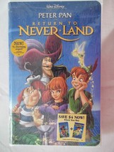 Walt Disney PETER PAN in Return to Never Land VHS Clam Shell-BRAND NEW-#... - $12.99