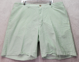 Vineyard Vines Shorts Men&#39;s Size 42 Green Seer Suckeer Pinstripe Slash Pockets - £19.95 GBP