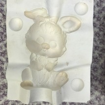 Sitting Bunny Rabbit Ceramic Mold Doll House 118 Easter Bunny 6x4 - $29.65