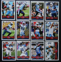 2012 Topps Tennessee Titans Team Set of 12 Football Cards - $3.99