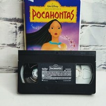 Walt Disney Masterpiece Pocahontas VHS Tape Childrens Movie - £6.95 GBP