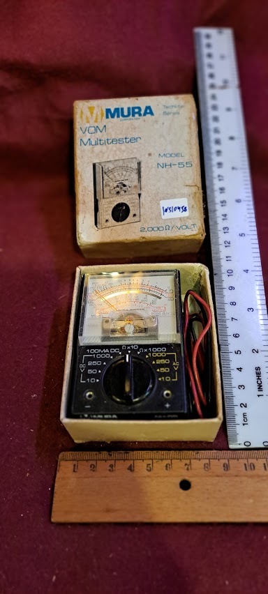 Vintage multimeter MURA [INS10458] - $55.00
