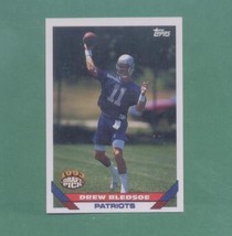1993 Topps Drew Bledsoe Rookie Patriots  - £2.39 GBP