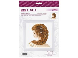 RIOLIS Counted Cross Stitch Kit 9.75&quot;X9.75&quot;-Dreamer (14 Count) -R2019 - $15.33