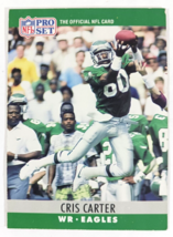 CRIS CARTER 1990 NFL Pro Set #246 - $0.94
