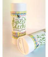 SWEET CHEEKS BABY POWDER Talc FREE Chamomile Calendula USA HAndmade - £11.18 GBP