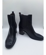 Tommy Hilfiger Women&#39;s Brae Pull On Boot Size 11 Black 3.5&quot; Stacked Heel... - $95.36 CAD