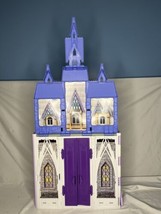 Hasbro Disney Frozen II Fold &amp; Go Arendelle Castle Folding Dollhouse Incomplete - £23.81 GBP