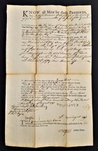 1791 antique DEED handwritten YORK SHAPLEIGH MA Moses CHOSEN cousen Thos... - £135.31 GBP
