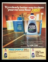 1983 Clean N&#39; Clear for No-Wax Floors Circular Coupon Advertisement - $18.95