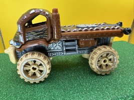 2014 HOT WHEELS CGW39 STAR WARS CHEWBACCA BROWN 1:64 DIECAST 3&quot; TRUCK VE... - $4.00