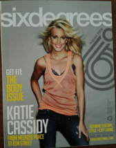 Katie Cassidy @ Six Degrees Magazine Aug 2009 - £3.95 GBP