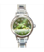 Green Frog Italian Charm Watch (Battery Included) - $15.03