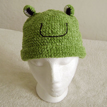 Frog Hat for Children - Animal Hats - Medium - $16.00