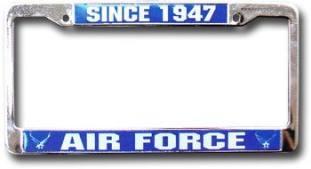 Air Force License Plate Frame - $15.59
