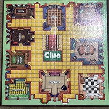 Game Parts Pieces Clue Classic Detective 1986 Parker Brothers Gameboard Only - £3.33 GBP