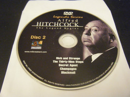 Alfred Hitchcock - The Legend Begins - Disc 2 (DVD, 2007) - Disc 2 Only!!! - £4.35 GBP