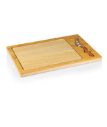Icon - Glass Top Cutting Board w/ Cheese Knife - £40.72 GBP