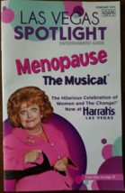 Menopause The Musical @ Las Vegas Spotlight Magazine Feb 2015 - £3.11 GBP