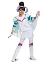 Girls Lego Mayhem Dress, Cape, Pants, Headband, Gloves 6 Pc Halloween Costume-M - £14.33 GBP