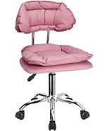 Jostzhxin Rolling Stool With Backrest, Home Office Rolling Stool Chair,,... - $1,636.94 MXN