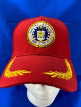 United States Air Force Ball Cap / Hat - Red - £6.13 GBP